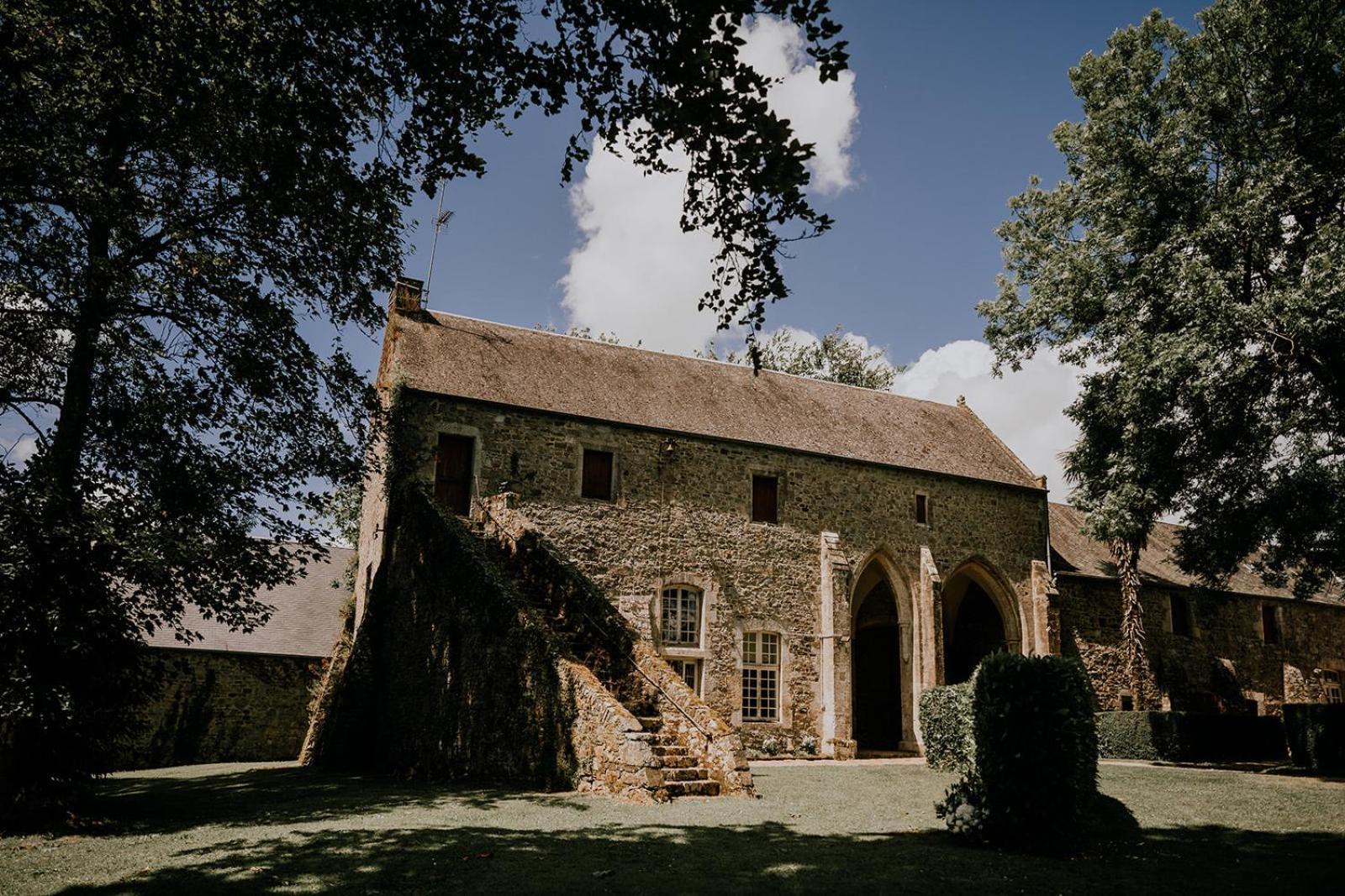 Bed and Breakfast Abbaye De Blanchelande Neufmesnil Esterno foto