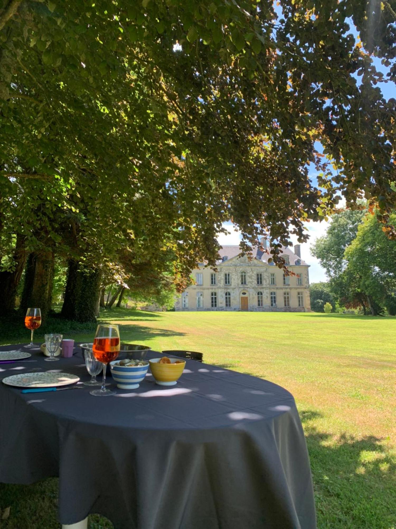 Bed and Breakfast Abbaye De Blanchelande Neufmesnil Esterno foto